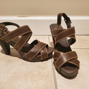 Unionbay Brown Sandals